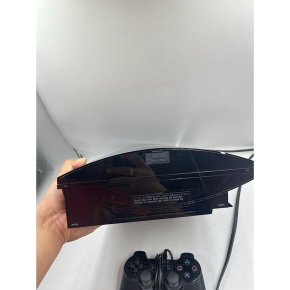 Sony PlayStation 3 PS3 CECHG01 Fat Console Black - Tested With Controller - Picture 10 of 15
